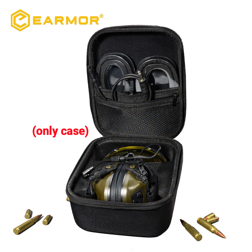 Earmor tático fone de ouvido c - Headphone Case Hard avaliação e preço