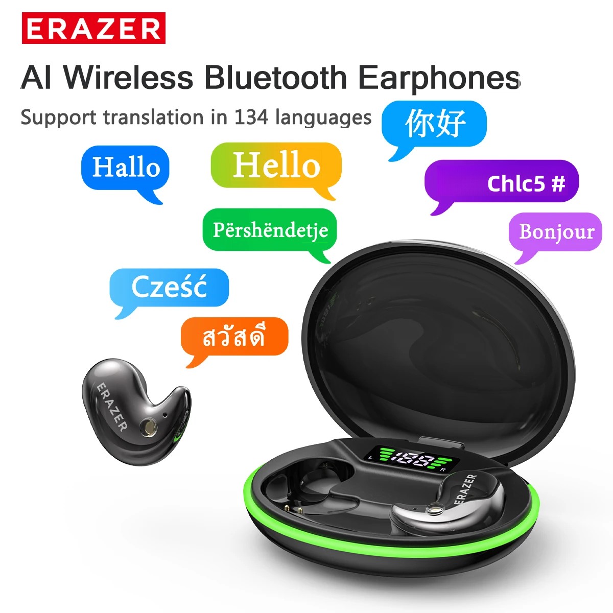Fones de Ouvido Bluetooth Intr - Wired Earphone Mic avaliação e preço