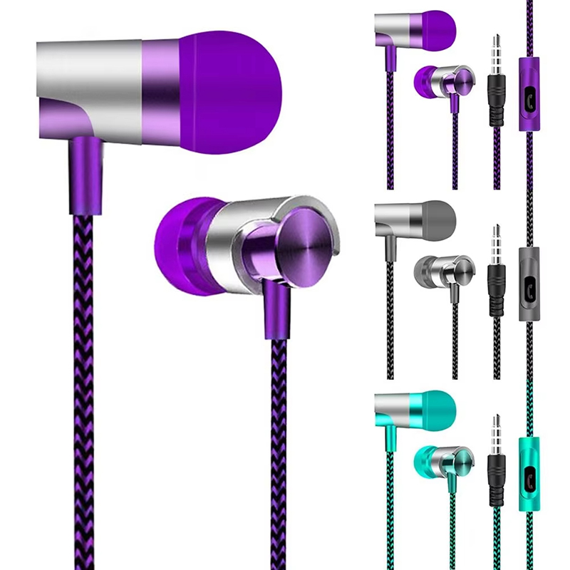 9d estéreo com fio fones de ou - Wired Earphone Mic avaliação e preço