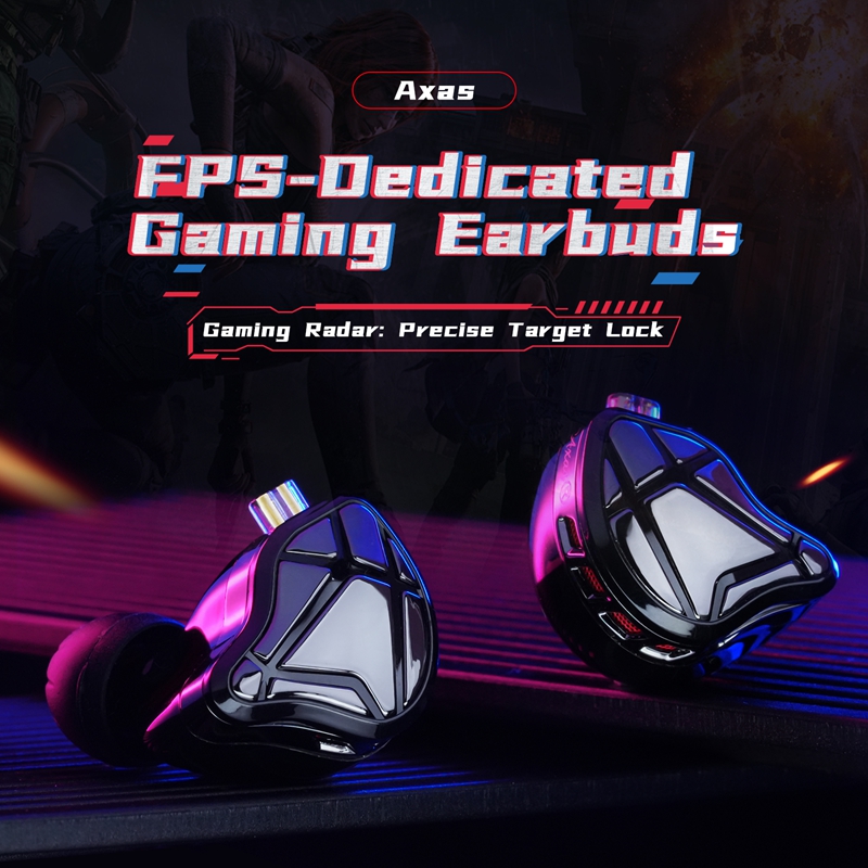    Fones de Ouvido KZ Axas FP - In Ear Monitor Iem avaliação e preço
